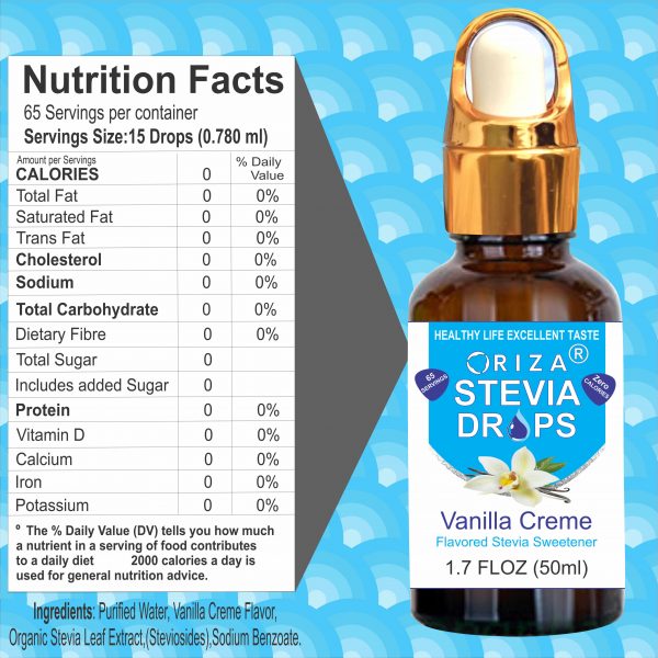 Vanilla Creme Pure Liquid Drops High Quality Glass Bottale With Glass Dropper - Image 4