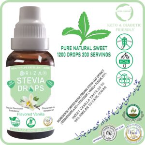 Stevia Vanilla Creme Drops Vanilla